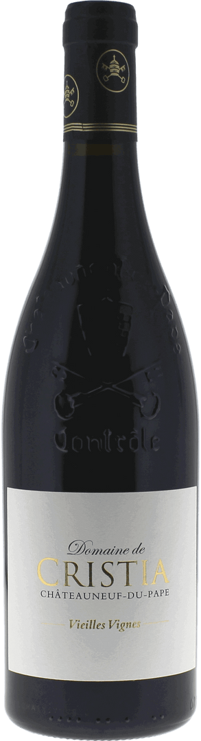 Domaine De Cristia Vieilles Vignes Châteauneuf-Du-Pape, 2022 - Bottle Hero