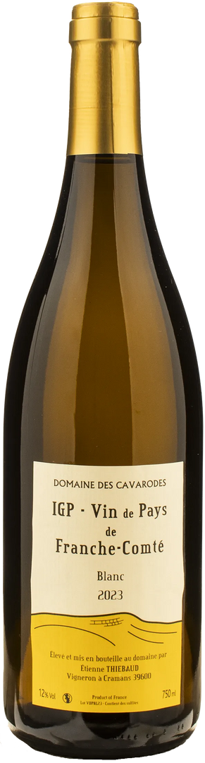 Domaine des Cavarodes Vin de Pays de Franche-Comte Blanc 2023 - Bottle Hero