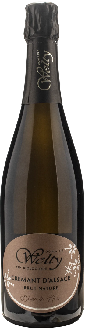 Domaine Jean Michel Welty Cremant d'Alsace Blanc de Noirs Brut Nature - Bottle Hero
