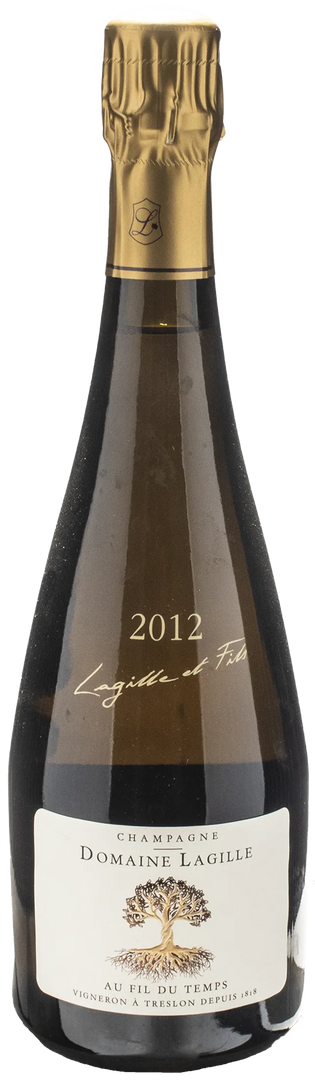 Domaine Lagille Champagne Au Fil du Temps Extra Brut 2012 - Bottle Hero