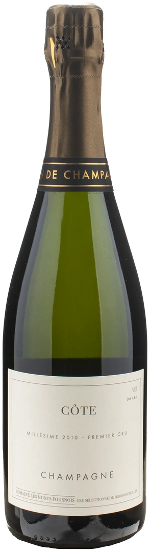 Domaine Les Monts Fournois Champagne 1er Cru Cote Extra Brut 2010 - Bottle Hero