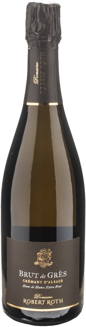 Domaine Robert Roth Cremant d'Alsace Blanc de Blancs Brut de Gres Extra Brut 2022 - Bottle Hero