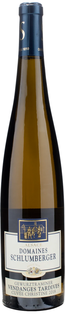 Domaines Schlumberger Gewurztraminer Vendage Tardives Cuvee Christine 2018 - Bottle Hero