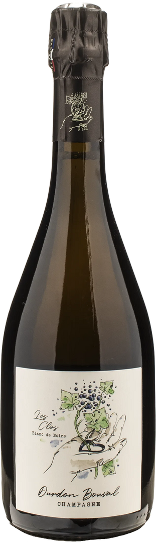 Durdon Bouval Champagne Les Clos Pinot Noir Dosage Zero Brut Nature - Bottle Hero