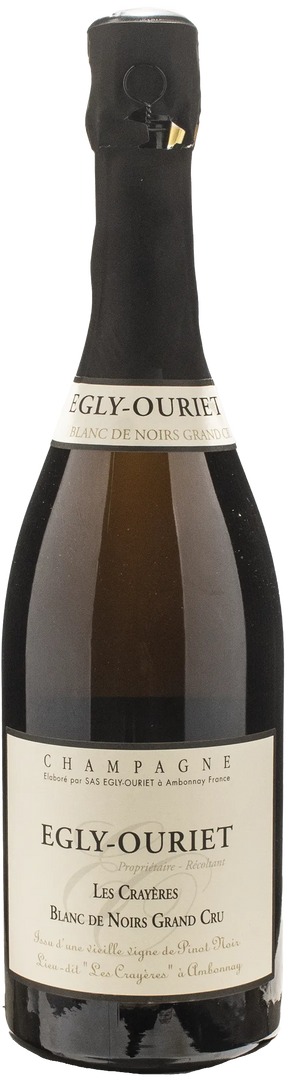 Egly Ouriet Champagne Les Crayeres Grand Cru Blanc de Noirs Vieilles Vignes Extra Brut - Bottle Hero