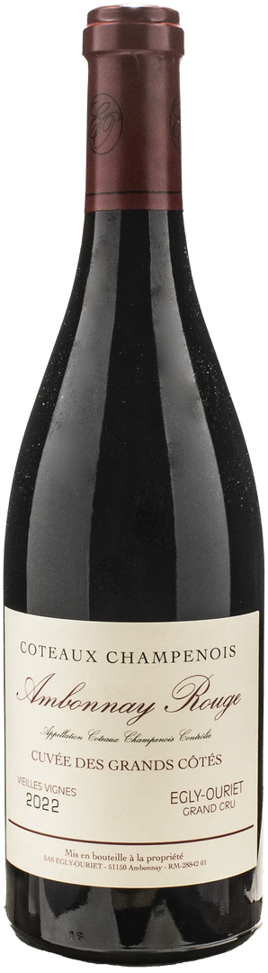 Egly Ouriet Coteaux Champenois Ambonnay Rouge Cuvee des Grands Cotes 2022 - Bottle Hero