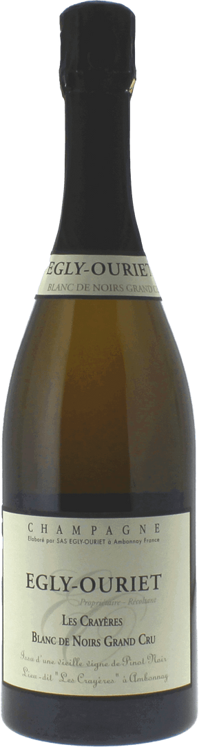 Egly ouriet Les Crayères Blanc De Noirs Grand Cru (dégorgement Septembre 2024) Egly Ouriet - Bottle Hero