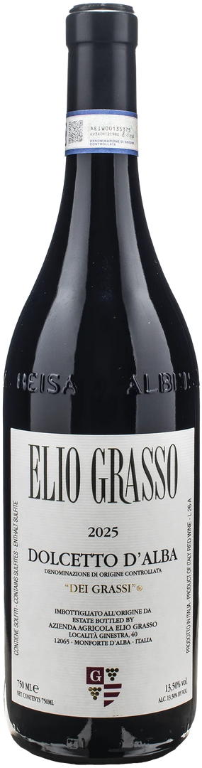 Elio Grasso Dolcetto d'Alba dei Grassi 2025 - Bottle Hero