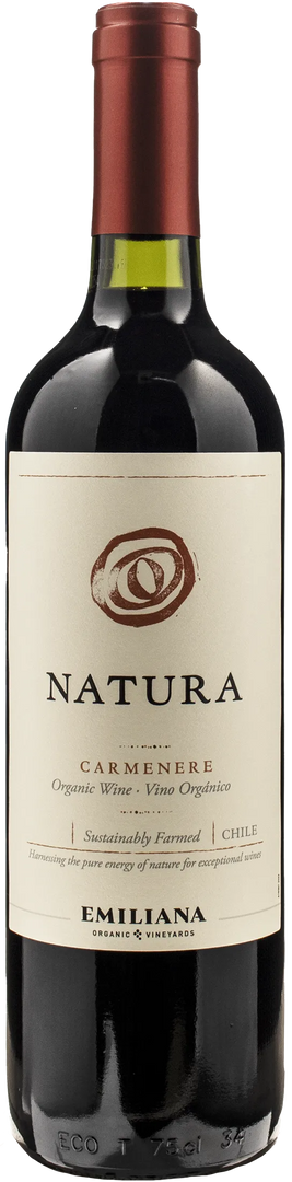 Emiliana Natura Carmenere 2022 - Bottle Hero