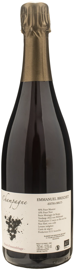 Emmanuel Brochet Champagne Rosè d'Assemblage Extra Brut - Bottle Hero