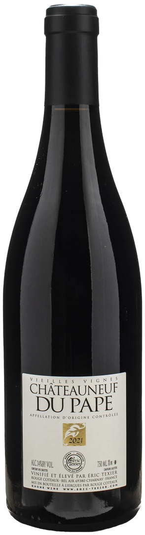 Eric Texier Chateauneuf du Pape Rouge 2021 - Bottle Hero