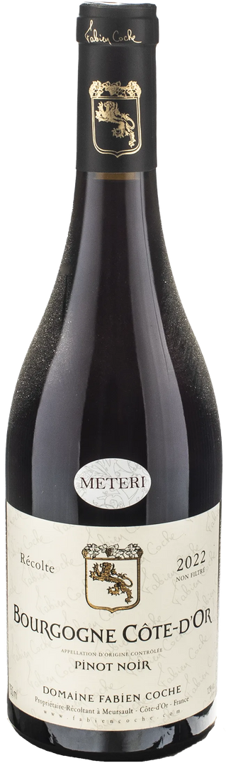 Fabien Coche Bourgogne Cote d'Or Pinot Noir 2022 - Bottle Hero