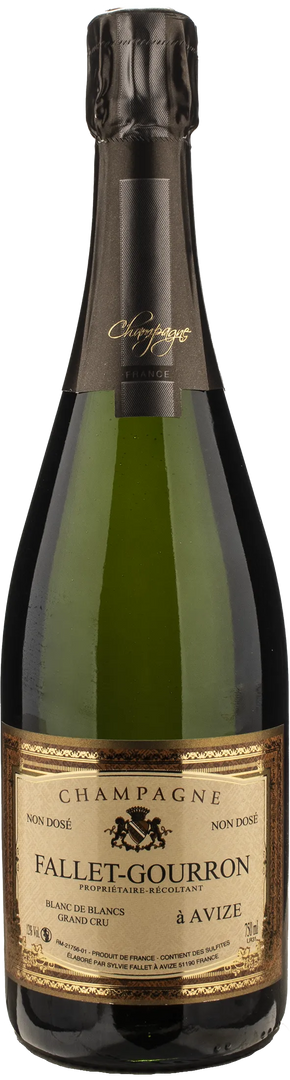 Fallet Gourron Champagne Grand Cru Blanc de Blancs Non Dose - Bottle Hero