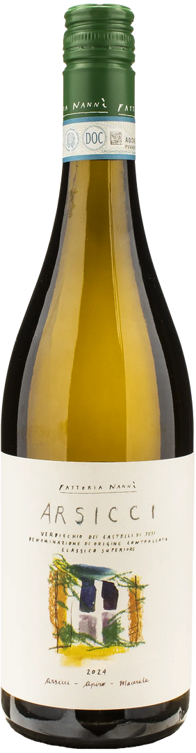 Fattoria Nanni Verdicchio Castelli di Jesi Classico Superiore Arsicci 2024 - Bottle Hero
