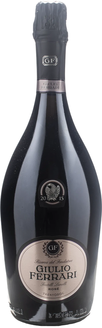 Ferrari Giulio Ferrari Riserva del Fondatore Extra Brut Rosè 2015 - Bottle Hero