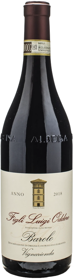 Figli Luigi Oddero Barolo Vignarionda 2018 - Bottle Hero