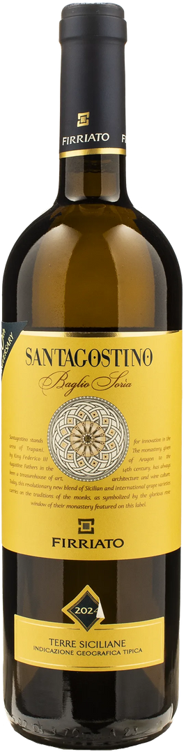 Firriato Santagostino Baglio Soria Cataratto Chardonnay 2024 - Bottle Hero