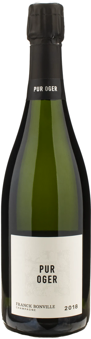 Franck Bonville Champagne Grand Cru Blanc de Blancs Pur Oger Extra Brut 2018 - Bottle Hero