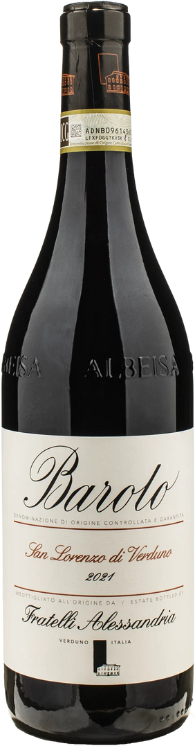 Fratelli Alessandria Barolo San Lorenzo di Verduno 2021 - Bottle Hero
