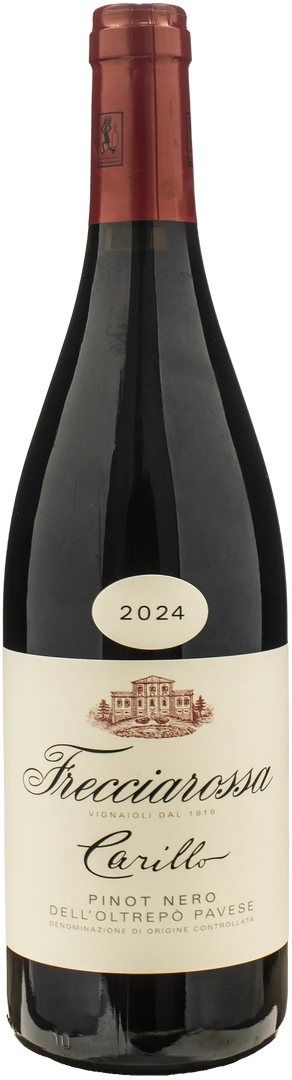 Frecciarossa Pinot Nero dell'Oltrepo Pavese Carillo 2024 - Bottle Hero