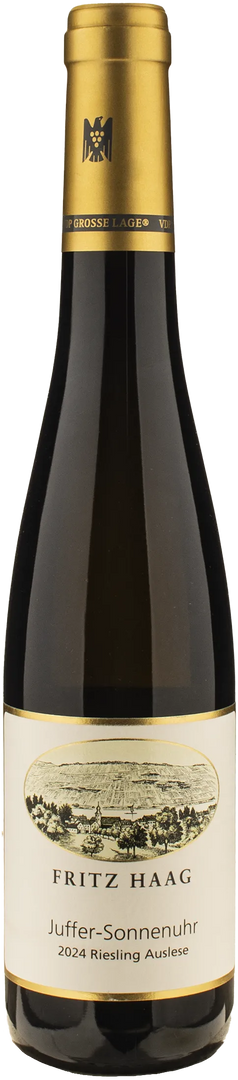 Fritz Haag Brauneberger Juffer Sonnenuhr Riesling Auslese Goldkapsel 0.375L 2024 - Bottle Hero