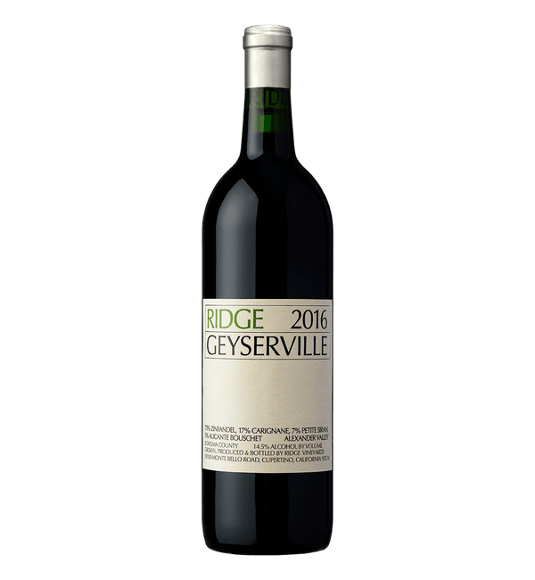 Ridge Vineyards Geyserville 2016 300CL - Bottle Hero
