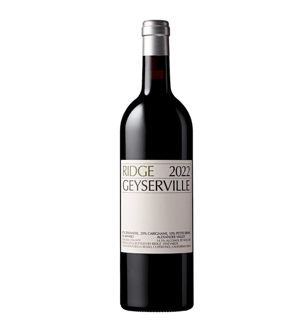 Ridge Vineyards Geyserville 2022 - Bottle Hero