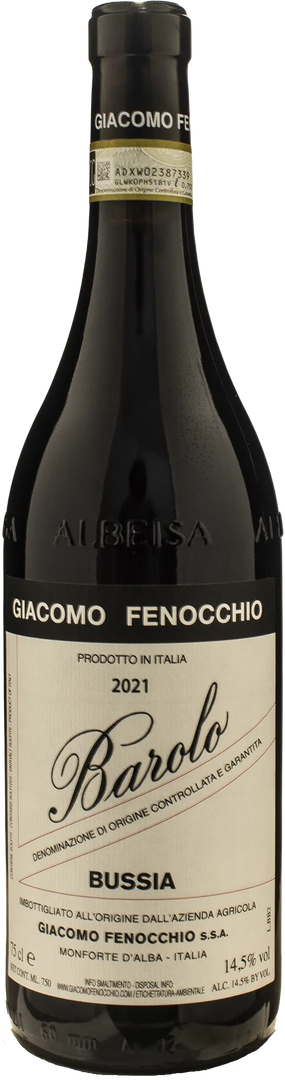 Giacomo Fenocchio Barolo Bussia 2021 - Bottle Hero