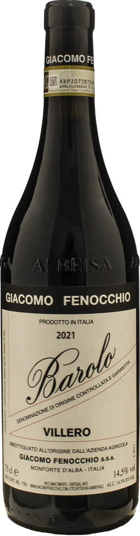 Giacomo Fenocchio Barolo Villero 2021 - Bottle Hero