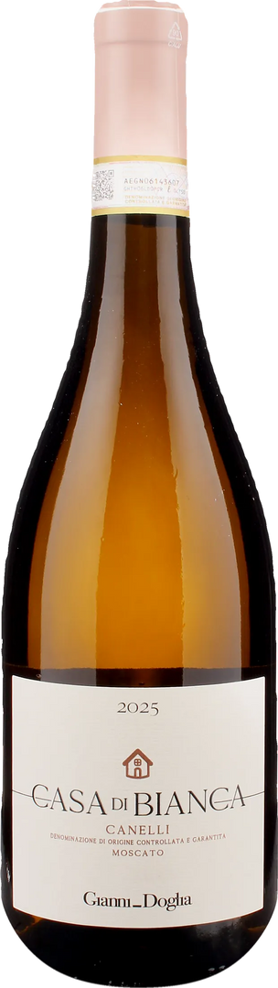 Gianni Doglia Moscato Canelli Casa di Bianca 2025 - Bottle Hero