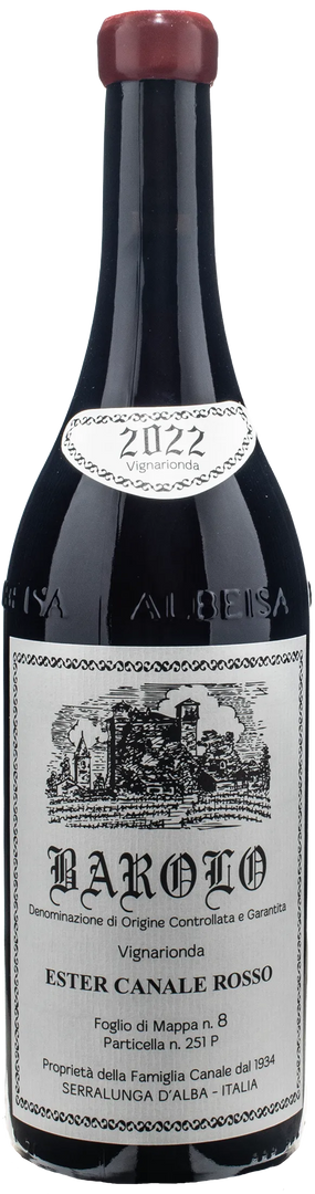 Giovanni Rosso Barolo Vigna Rionda Ester Canale Rosso 2022 - Bottle Hero