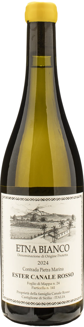 Giovanni Rosso Etna Bianco Contrada Pietra Marina Ester Canale Rosso 2024 - Bottle Hero