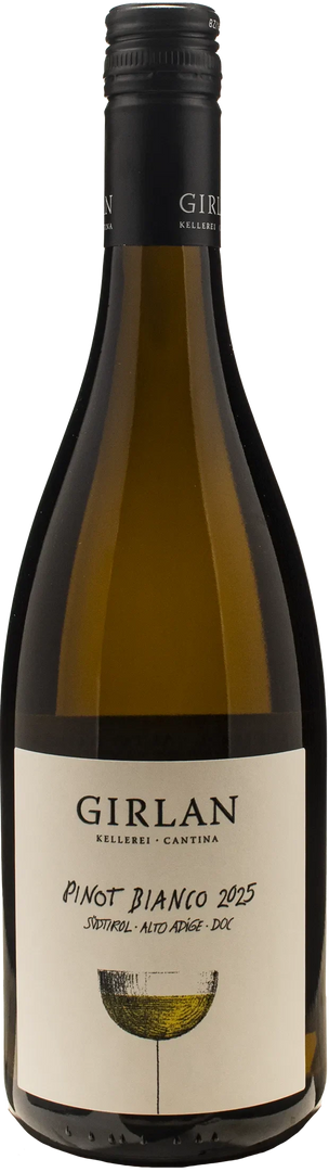 Girlan Pinot Bianco 2025 - Bottle Hero