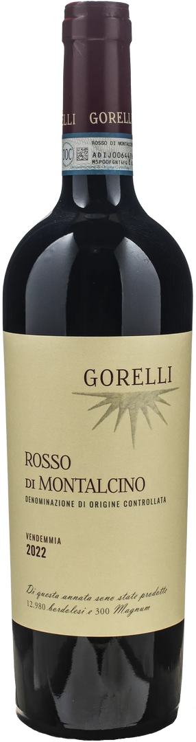 Giuseppe Gorelli Rosso di Montalcino 2022 - Bottle Hero