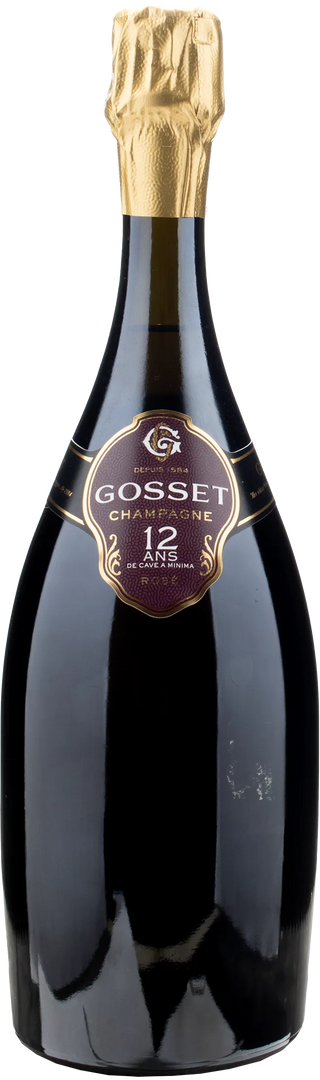 Gosset Champagne 12 ans de cave a Minima Rosè Brut - Bottle Hero