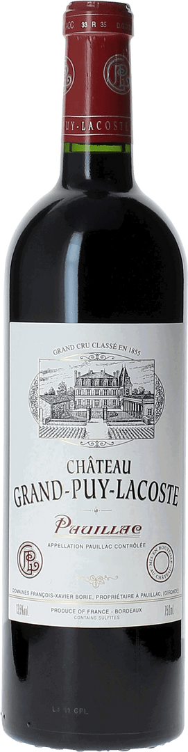 Grand Puy Lacoste 5 ème Grand Cru Classé Pauillac, 2022 - Bottle Hero