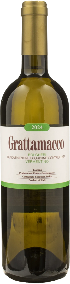 Grattamacco Bolgheri Vermentino 2024 - Bottle Hero