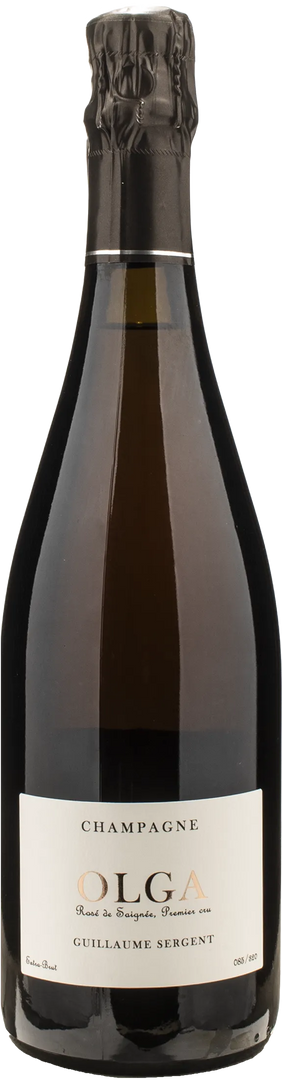 Guillaume Sergent Champagne 1er Cru Rosè de Saignee Extra Brut Olga - Bottle Hero
