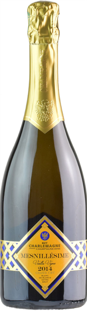 Guy Charlemagne Champagne Grand Cru Blanc de Blancs Extra Brut Vieilles Vignes 2014 - Bottle Hero