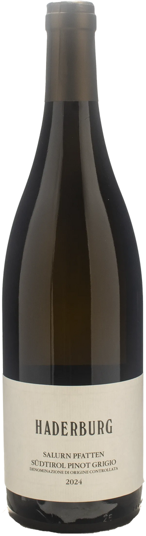 Haderburg Salurn Pfatten Pinot Grigio 2024 - Bottle Hero