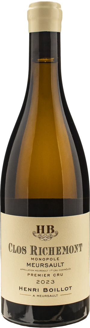 Henri Boillot Meursault 1er Cru Clos Richemont 2023 - Bottle Hero