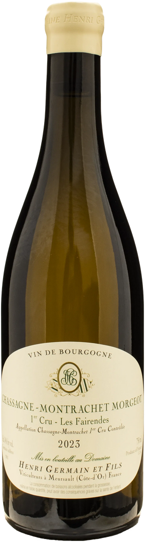 Henri Germain Chassagne Montrachet 1er Cru Morgeot Les Fairendes 2023 - Bottle Hero
