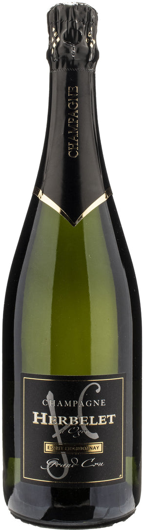 Herbelet Champagne Grand Cru a Oger Espirit Chardonnay Brut Nature - Bottle Hero
