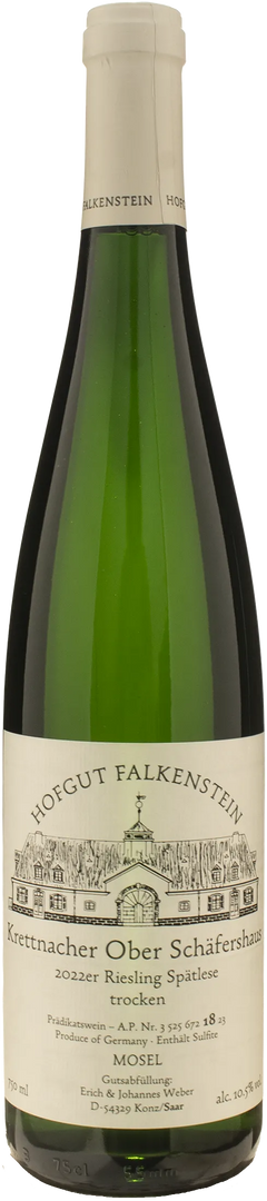 Hofgut Falkenstein Krettnacher Ober Schaferhaus Spatlese 2022 - Bottle Hero