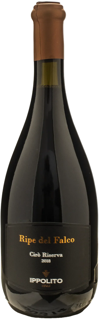 Ippolito 1845 Ciro Rosso Classico Superiore Ripe del Falco Riserva 2018 - Bottle Hero