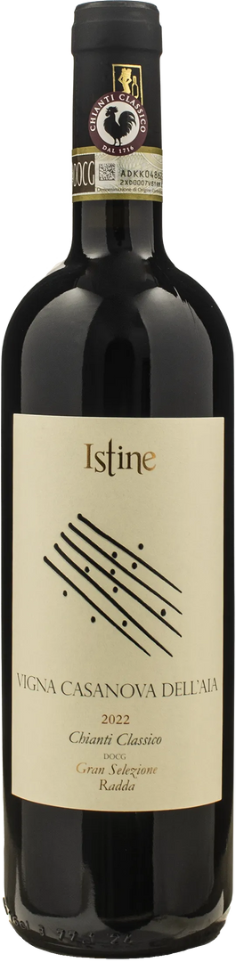 Istine Chianti Classico Radda Gran Selezione Vigna Casanova dell'Aia 2022 - Bottle Hero