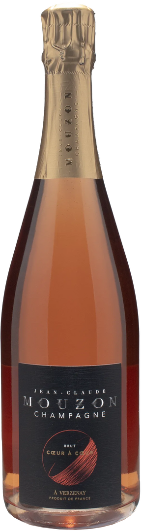 Jean Claude Mouzon Champagne Coeur a Coeur Rosè Brut - Bottle Hero