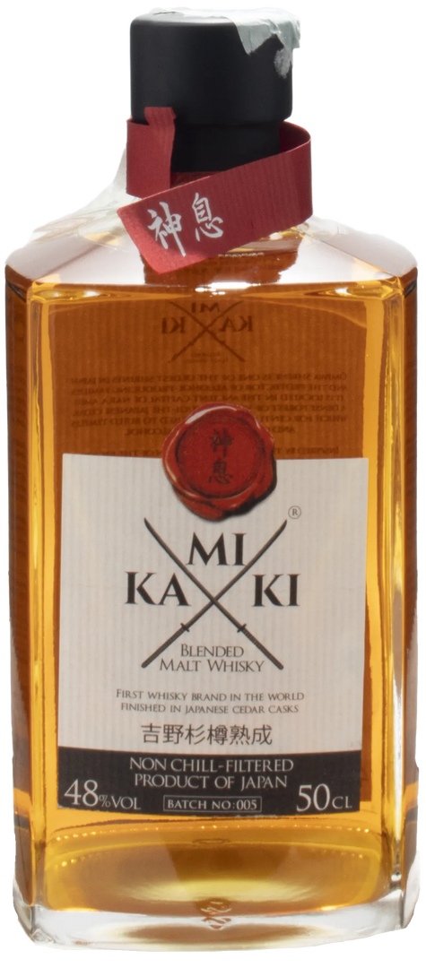 Kamiki Whisky Blend Malt 0.5L - Bottle Hero