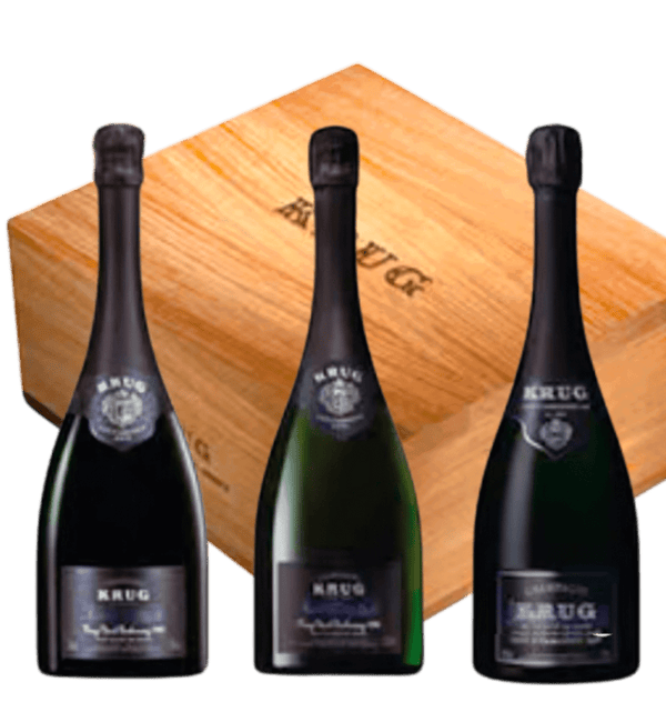 Krug Clos d'Ambonnay Blanc de Noirs Trilogie 1996-1998-2000 - Bottle Hero