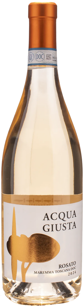 La Badiola Acquagiusta Rosato 2024 - Bottle Hero